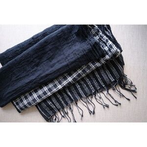Yohji Yamamoto - SS22 Cotton Three-Pattern Scarf